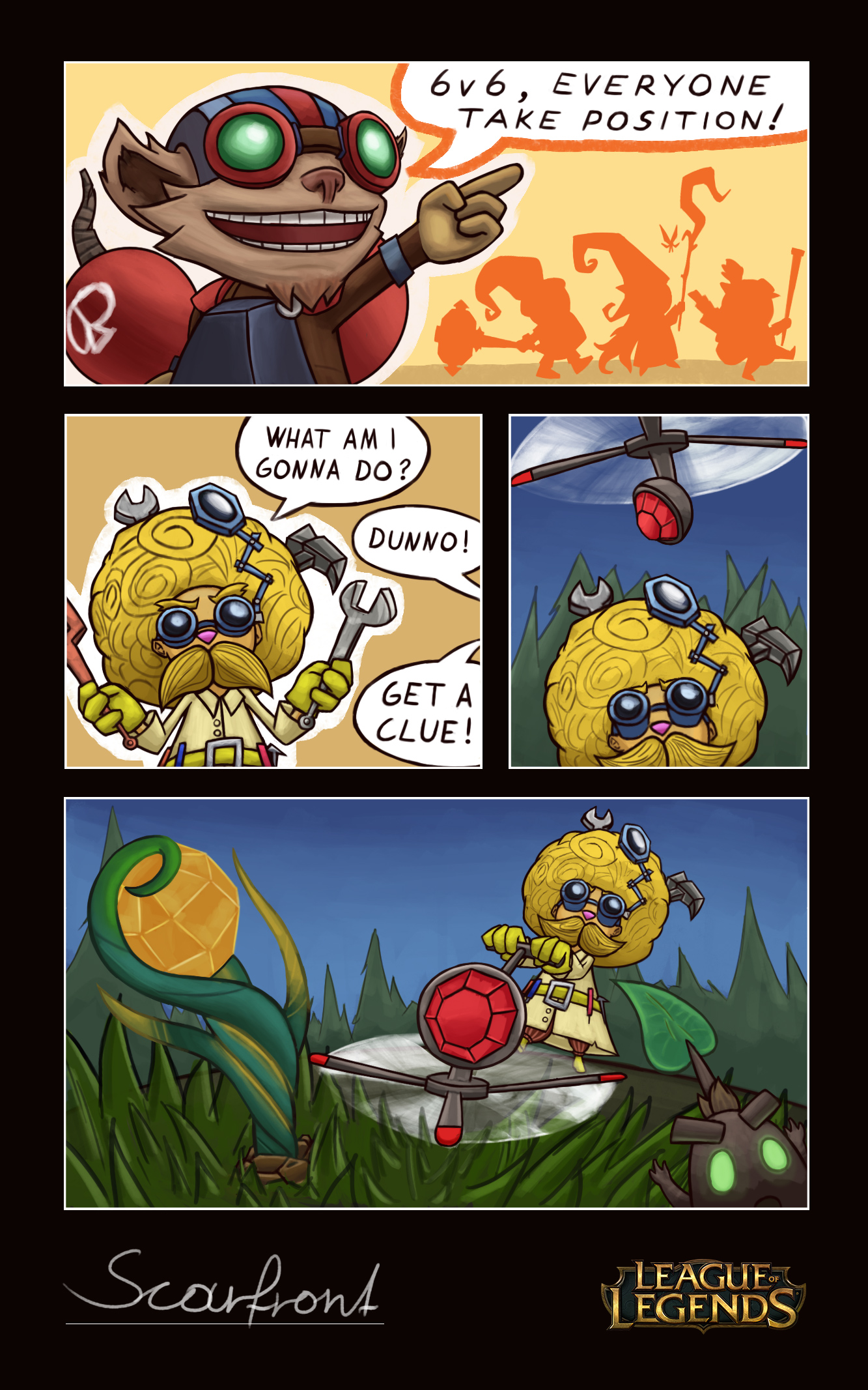 League of Legends, Comic Contest Entries